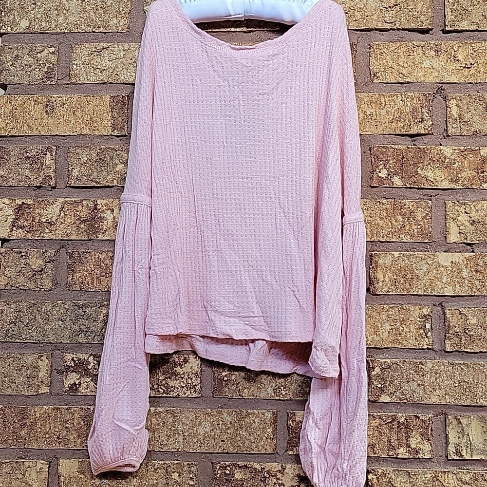 Honey And Sparkle Pink Long-Sleeve Top SIZE SMALL NWT